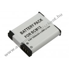 Helyettes�t� Akkumul�tor Panasonic DMW-BCM13 3,6V 1050mAh 3,8Wh Li-ion