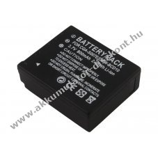 Helyettes�t� Akkumul�tor Panasonic CGA-S007 DMW-BCD10 3,7V 800mAh 2,96Wh Li-ion