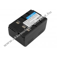Helyettes�t� Akkumul�tor Panasonic VW-VBS10E VW-VBS20E 4,8V 4000mAh 19,2Wh fekete NiMH