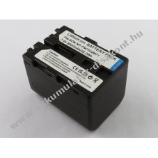 Helyettes�t� Akkumul�tor Sony NP-FM70 NP-QM71 7,4V 3000mAh 22,2Wh s�t�tsz�rke Li-ion