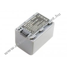 Helyettes�t� Akkumul�tor Sony NP-FP70 7,4V 1600mAh 11,8Wh sz�rke Li-ion