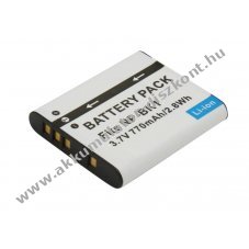 Helyettes�t� Akkumul�tor Sony NP-BK1 3,7V 770mAh 2,8Wh Li-ion