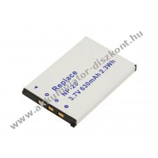 Helyettes�t� Akkumul�tor CAS NP-20 3,7V 630mAh 2,3Wh Li-ion
