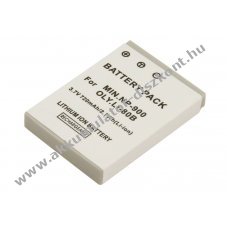 Helyettes�t� Akkumul�tor ROLL Prego dp4200, MIN NP-900 3,7V 720mAh 2,7Wh Li-ion