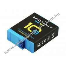Helyettes�t� Akkumul�tor GoPro Hero 9, Hero 10 3,85V 1750mAh 6,9Wh Li-ion