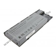 Helyettes�t� laptop Akkumul�tor Dell Latitude D620/D630 11,1V 4400mAh 49Wh sz�rke f�mes Li-ion