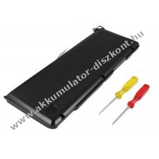 Helyettes�t� Akkumul�tor MacBook Pro 17 2011 A1297 A1383 10,95V 8675mAh 95,0Wh be�p�tett Li-Polymer