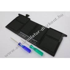 Helyettes�t� Akkumul�tor A1375 MacBook Air 11 A1370 2010 7,3V 4795mAh 35,0Wh be�p�tett Li-Polymer