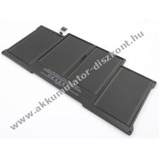 Helyettes�t� Akkumul�tor A1405 MacBook Air 13 A1466 7,6V 7200mAh 55Wh be�p�tett Li-Polymer