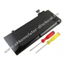 Helyettes�t� Akkumul�tor MacBook Pro 13 A1278 A1322 2009 10,95V 5800mAh 63,5Wh Li-Polymer