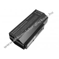 Helyettes�t� Akkumul�tor ASUS G53 G73 A42-G73 14,8V 4400mAh 65Wh fekete Li-ion
