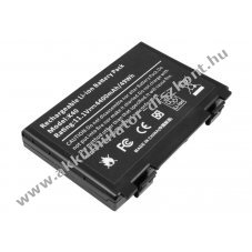 Helyettes�t� Akkumul�tor ASUS F52 F82 X66IC A32-F82 11,1V 4400mAh 49,0Wh fekete Li-ion
