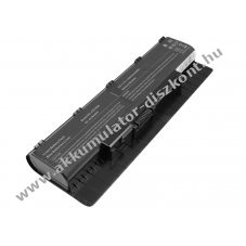 Helyettes�t� laptop Akkumul�tor ASUS N56 11,1V 4400mAh 49,0Wh fekete Li-ion