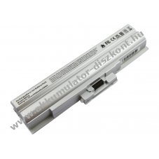 Helyettes�t� Akkumul�tor Sony VGP-BPS13S 11,1V 5200mAh 58Wh ez�st Li-ion
