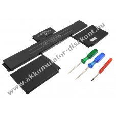 Helyettes�t� Akkumul�tor A1437 MacBook Pro 13 A1425 (Late 2012) 11,21V 6600mAh 74,0Wh be�p�tett Li-Polymer