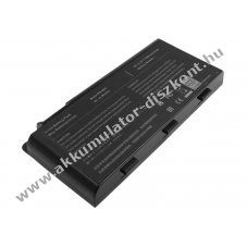 Helyettes�t� Akkumul�tor MSI GT660 11,1V 7800mAh 87Wh fekete Li-ion
