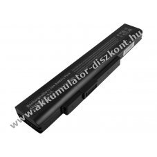 Helyettes�t� Akkumul�tor MSI CX640 CR640 11,1V 4400mAh 49Wh fekete Li-ion