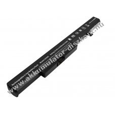 Helyettes�t� Akkumul�tor Lenovo B40 N40 N50 14,8V 2200mAh 33Wh fekete Li-ion