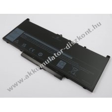 Helyettes�t� Akkumul�tor Dell Latitude 12 E7270 E7470 7,6V 7200mAh 55,0Wh Li-Polymer