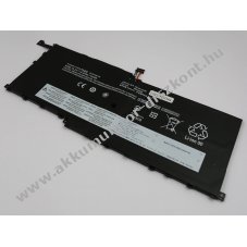 Helyettes�t� Akkumul�tor Lenovo ThinkP X1 Carbon 2016 00HW028 15,2V 3440mAh 52Wh be�p�tett Li-Polymer