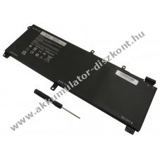 Helyettes�t� Akkumul�tor Dell XPS 15 9530 H76MY 11,1V 5500mAh 61,0Wh be�p�tett Li-ion