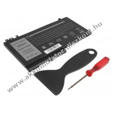Helyettes�t� Akkumul�tor Dell Latitude 12 E5250 11,1V 3420mAh 38,0Wh be�p�tett Li-Polymer