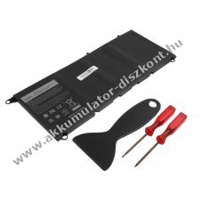 Helyettes�t� Akkumul�tor Dell XPS 13 9343 7,4V 7020mAh 52Wh be�p�tett szersz�m n�lk�l Li-Polymer