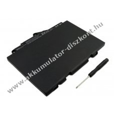 Helyettes�t� Akkumul�tor HP EliteBook 725 G3, 820 G3 11,4V 3700mAh 42,2Wh Li-Polymer