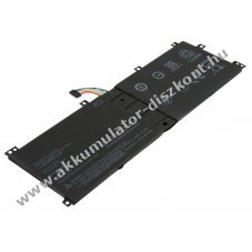 Helyettes�t� Akkumul�tor Lenovo Miix 520 7,68V 4955mAh 38Wh be�p�tett Li-Polymer