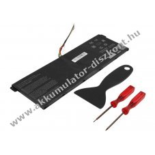 Helyettes�t� Akkumul�tor ACER Aspire ES1-111, Chromebook 13 CB5-311 11,4V 3150mAh 36Wh Li-Polymer