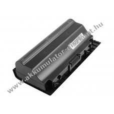 Helyettes�t� Akkumul�tor ASUS G75, A42-G75 14,8V 5200mAh 77Wh fekete Li-ion