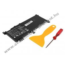Helyettes�t� Akkumul�tor ASUS F442UR 7,6V 5000mAh 38Wh Li-Polymer