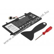 Helyettes�t� Akkumul�tor Dell Latitude 5290 7,6V 5500mAh 42Wh fekete Li-Polymer