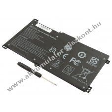 Helyettes�t� Akkumul�tor HP Pavilion X360 14-BA 11,55V 3650mAh 42Wh Li-Polymer