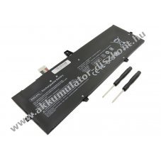 Helyettes�t� Akkumul�tor HP EliteBook x360 1030 G3 7,6V 7300mAh 56,2Wh Li-Polymer