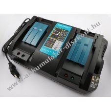 Helyettes�t� dupla t�lt� Makita 14.4V �s 18V Akkumul�tormul�torokhoz 14.4-18V kimenet