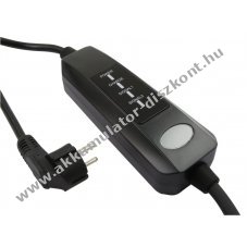 T�lt�k�bel elektromos aut�khoz Schuko dug� Type 2 Mode2 230V 13A 1-f�zis 6m max.3,7kW