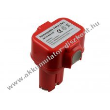 Helyettes�t� Akkumul�tor Makita 9120 9,6V 3000mAh 28,8Wh piros NiMH