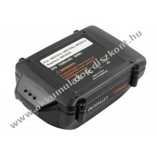Helyettes�t� Akkumul�tor Worx WG151 20V 1500mAh 30Wh fekete Li-ion