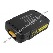 Helyettes�t� Akkumul�tor Stanley FMC 687L 20V 2000mAh 40Wh Li-ion
