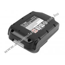 Helyettes�t� Akkumul�tor Makita BL1820B 18V 2000mAh 36Wh fekete Li-ion