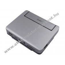 LAPO multifunkci�s dokkol��llom�s USB-C PD100W 5Gbps Ethernet SD/microSD 3,5mm alum�nium �llv�ny