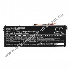 Helyettes�t� laptop Akkumul�tor Acer Swift Go 14 SFG14-63-R9V6 AP23A8L 4500mAh 50.76Wh 11.28V