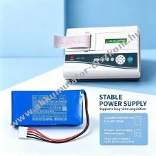 Helyettes�t� orvosi eszk�z Akkumul�tor KADEY YASEN ECG-901 WP-YHD-3160 1800mAh 19.98Wh 11.1V