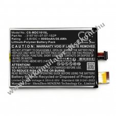 Helyettes�t� t�blag�p Akkumul�tor PEAQ PMM C1010 8000mAh 30.4Wh 3157151-07-07-1S2P 3.8V