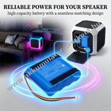 Helyettes�t� hangsz�r� Akkumul�tor Philips TAX7207/37 18650-4S1P 14.4V 2600mAh 37.44Wh