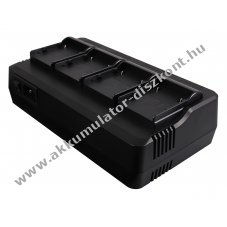 VTPro Premium 4 csatorn�s t�lt� Canon BP-A30 BP-A60 BP-A65 BP-A90 EOS C200 C200B C300 Mark II XF705
