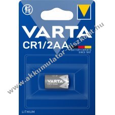 Varta 6127 CR1/2 AA 3V 950mAh elem 1db/csomag l�tium