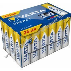 Varta Energy 4106 LR06 AA Mignon ceruza Cube 24db/csomag elem alk�li