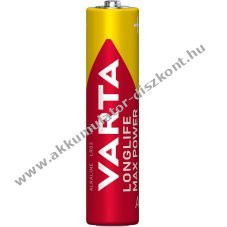 Varta LONGLIFE Max POWER 4703 AAA (mikro) 500db �mlesztett kiszerel�s elem alk�li